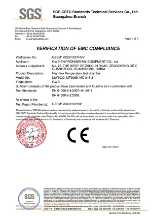 Mini (220В MC) - Сертификат EMC